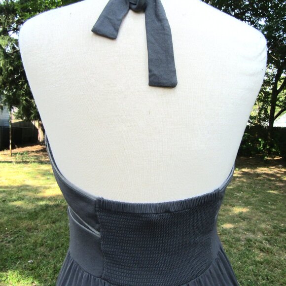 Monsoon Halter Jumpsuit in Gray Size Medium - Picture 4 of 8